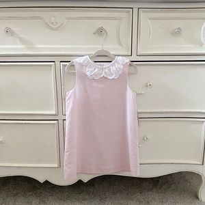 Edgehill Collection scalloped-collar shift dress